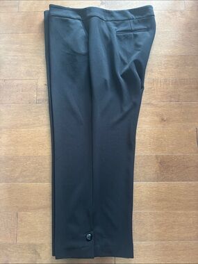 Laura plus size black ankle pants